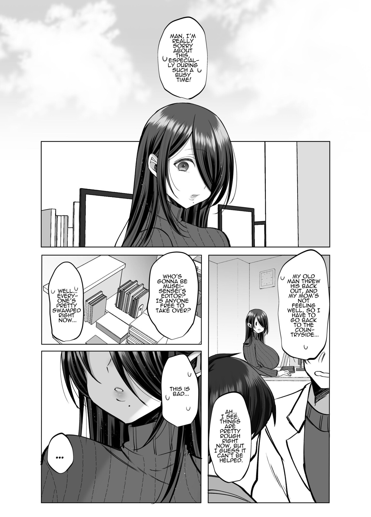 Hentai Manga Comic-Erotic Editor Kurokawa-Read-58